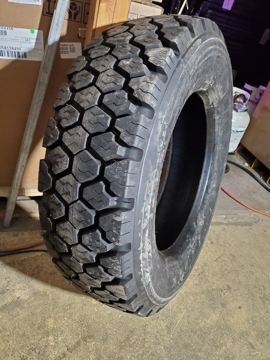 KELLY ARMORSTEEL RSD BSW LT 245 70 19.5 133/132L 14PLY COMMERCIAL TIRE 358177004