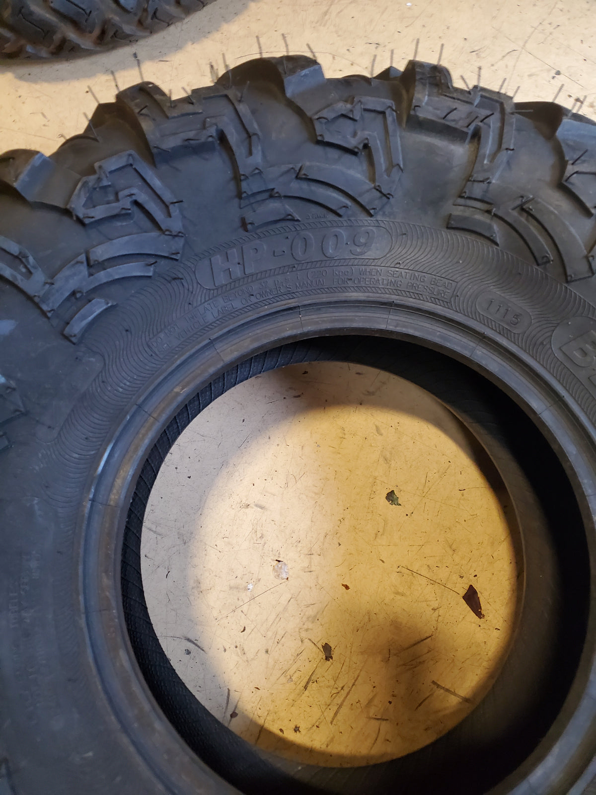 NOS OTR BLACKSTONE HP-009 BSW 27 11 12 6PLY ATV/UTV TIRE T24009627110012