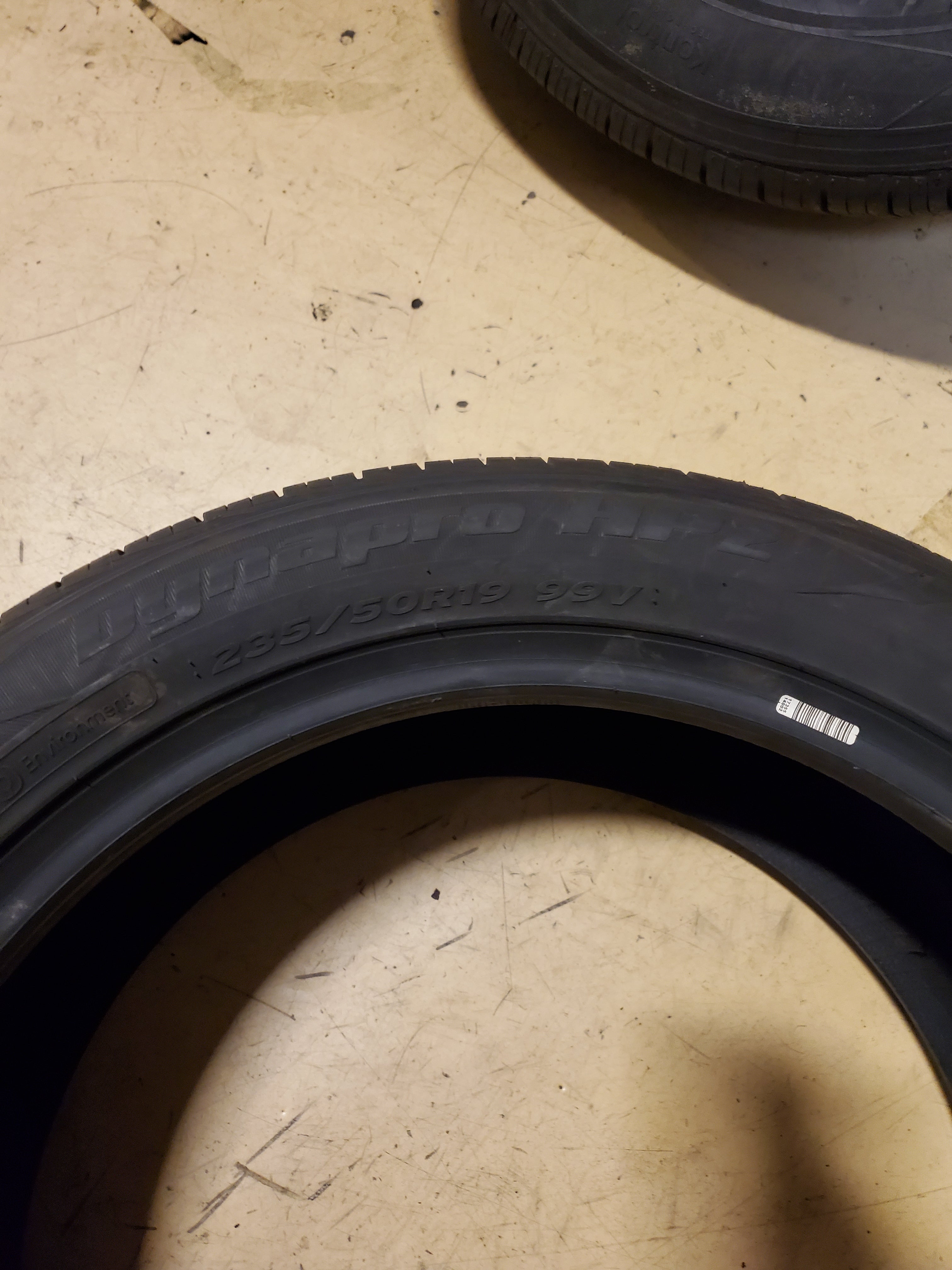 HANKOOK DYNAPRO HP2 BSW P 235 50 19 99V ALL SEASON TIRE 1015269