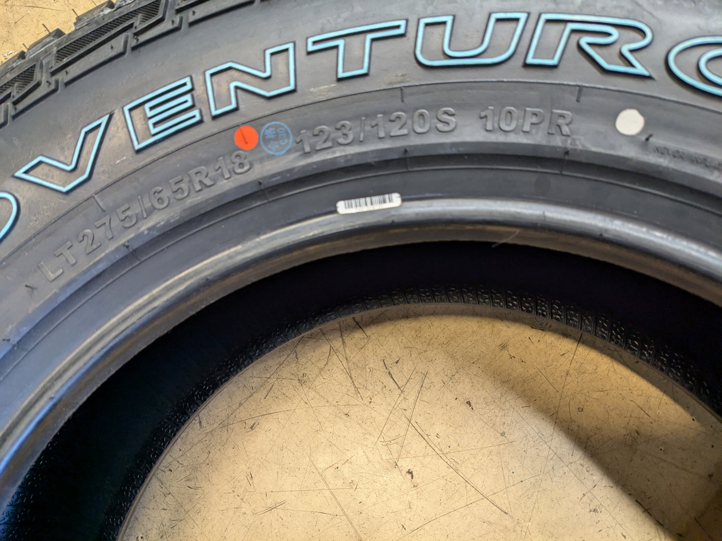 GT RADIAL ADVENTURO AT3 OWL LT 275 65 18 123/120S E ALL TERRAIN TIRE AS098
