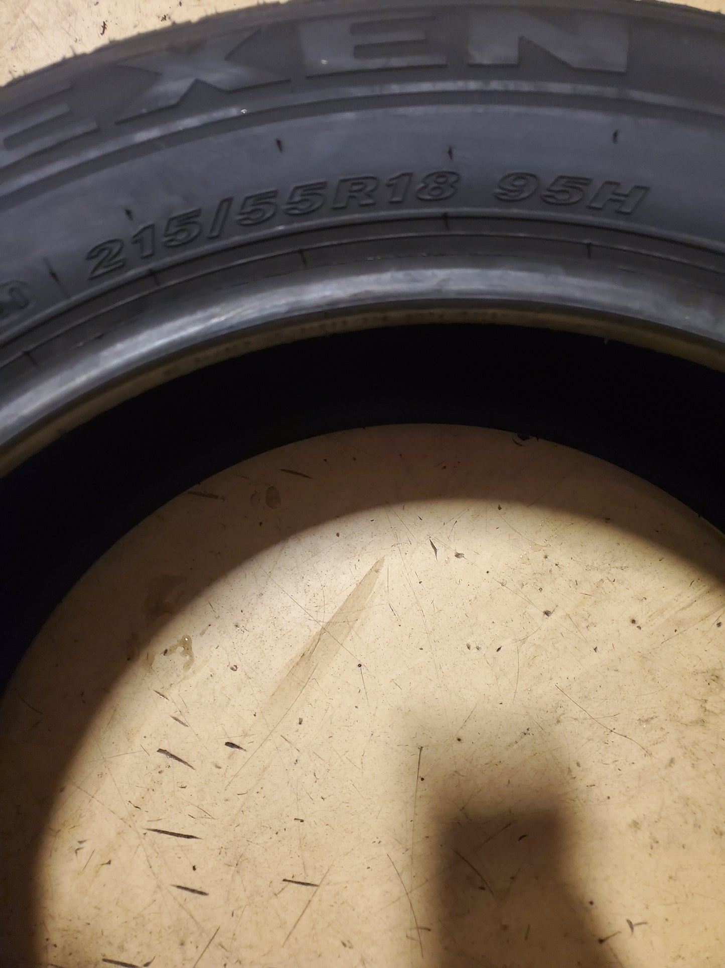 NOS NEXEN N5000 PLUS BSW P 215 55 18 95H ALL SEASON TIRE 15581NXK