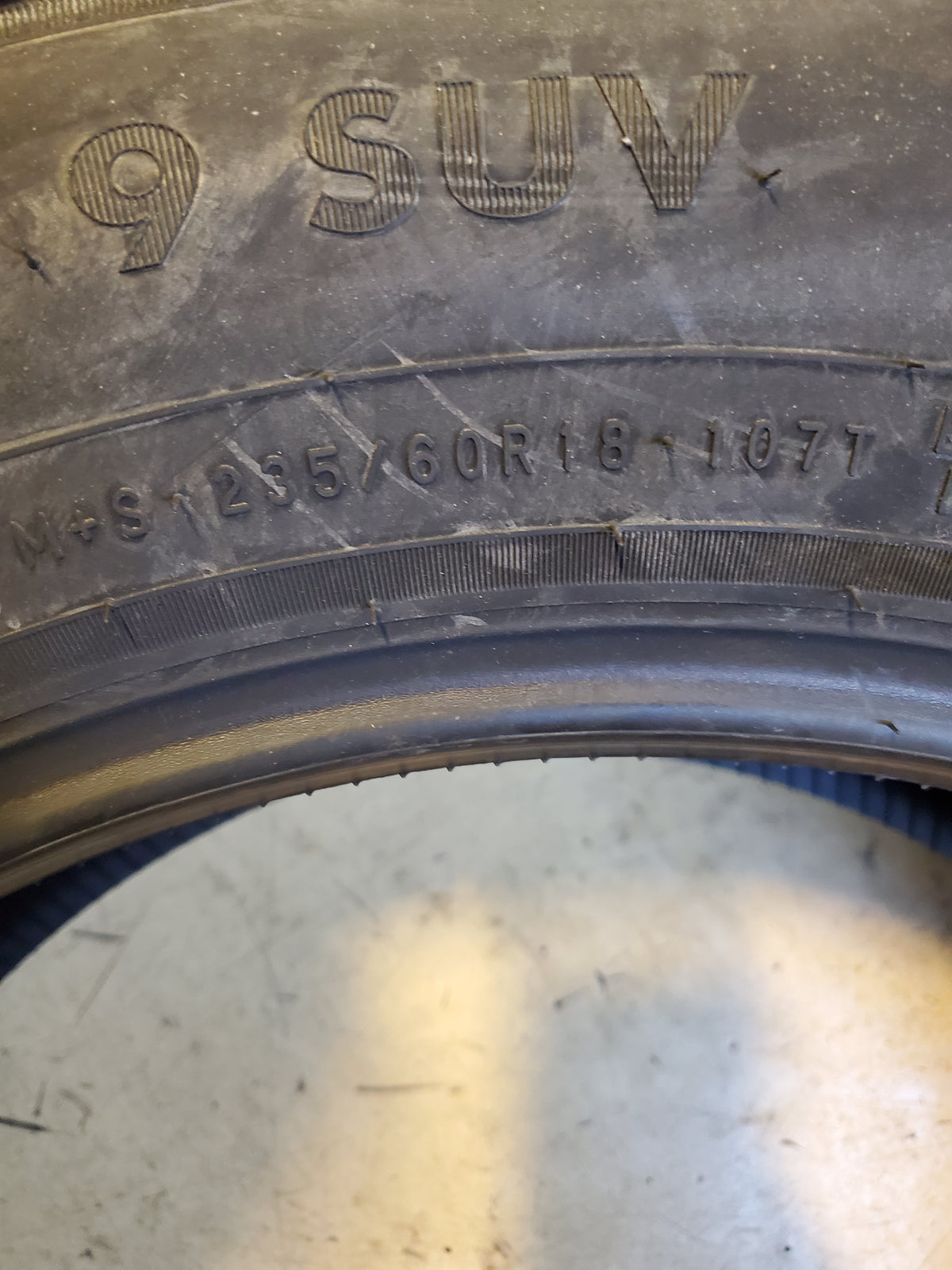 4 NOKIAN NORDMAN NORTH 9 SUV STUDDED P 235 60 18 107T XL WINTER TIRE TS32831