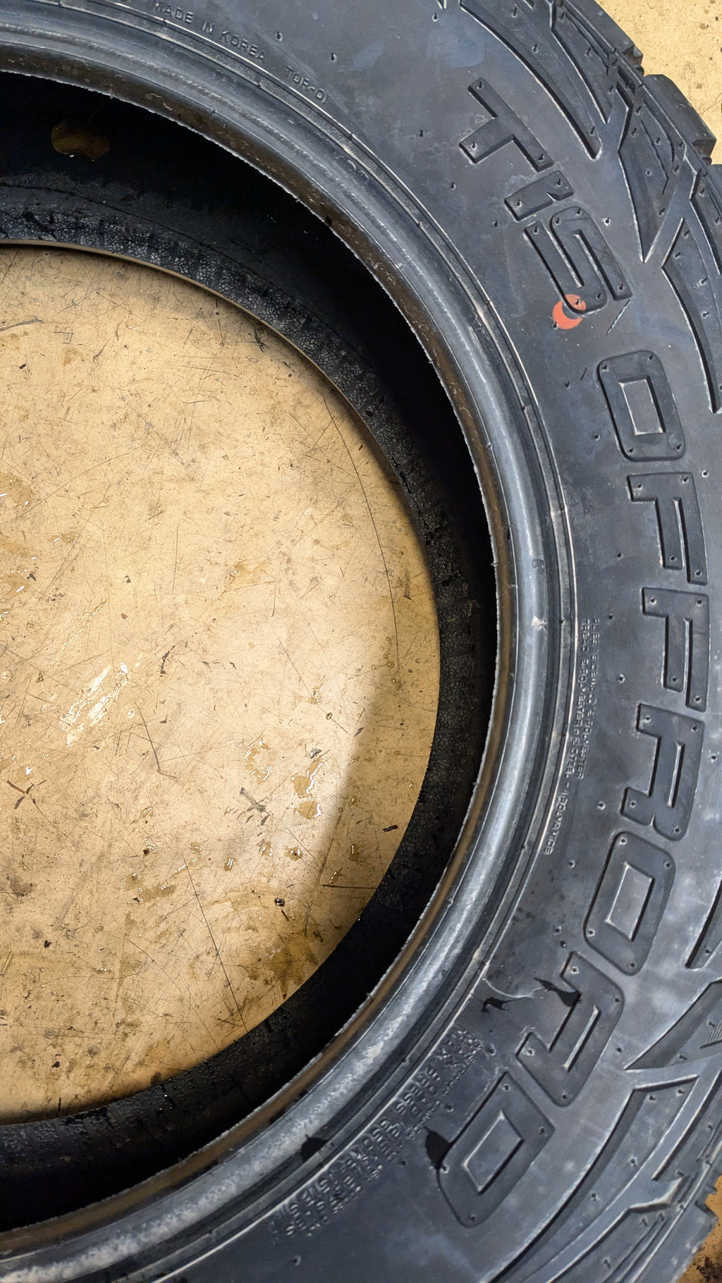 HERCULES TIS OFFROAD BSW P 275 60 20 115T RUGGED TERRAIN TIRE 98803