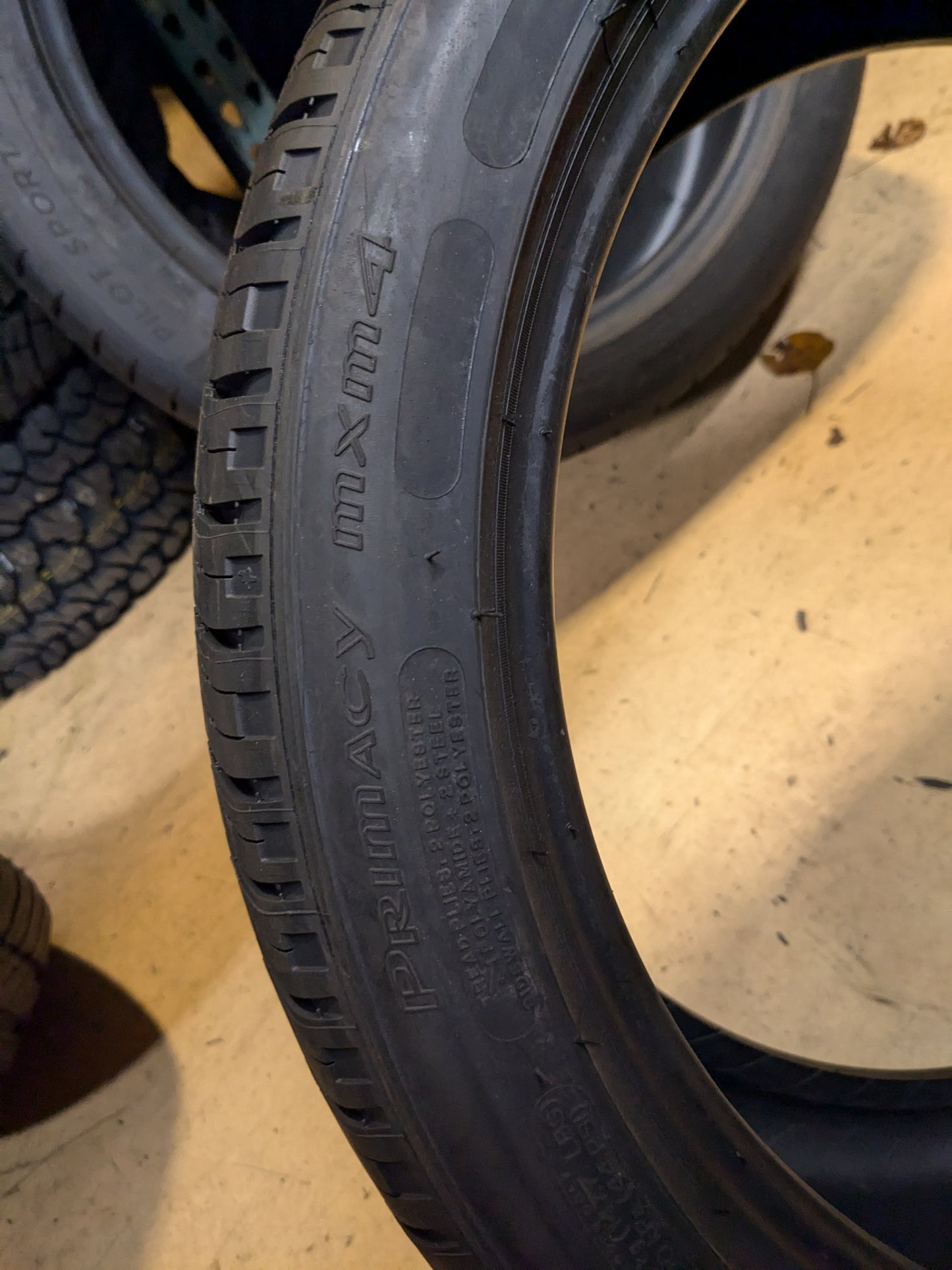 2 MICHELIN PRIMACY MXM4 GREENX P 245 40 19 94V SL ALL SEASON TIRE 23600