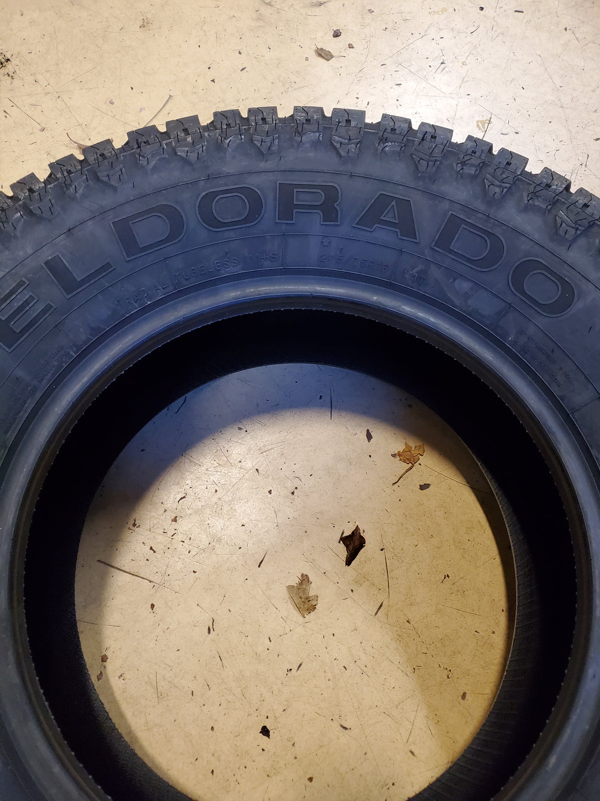 EL DORADO SPORT FURY AT4S BSW P 245 75 16 111T ALL TERRAIN TIRE ESF35