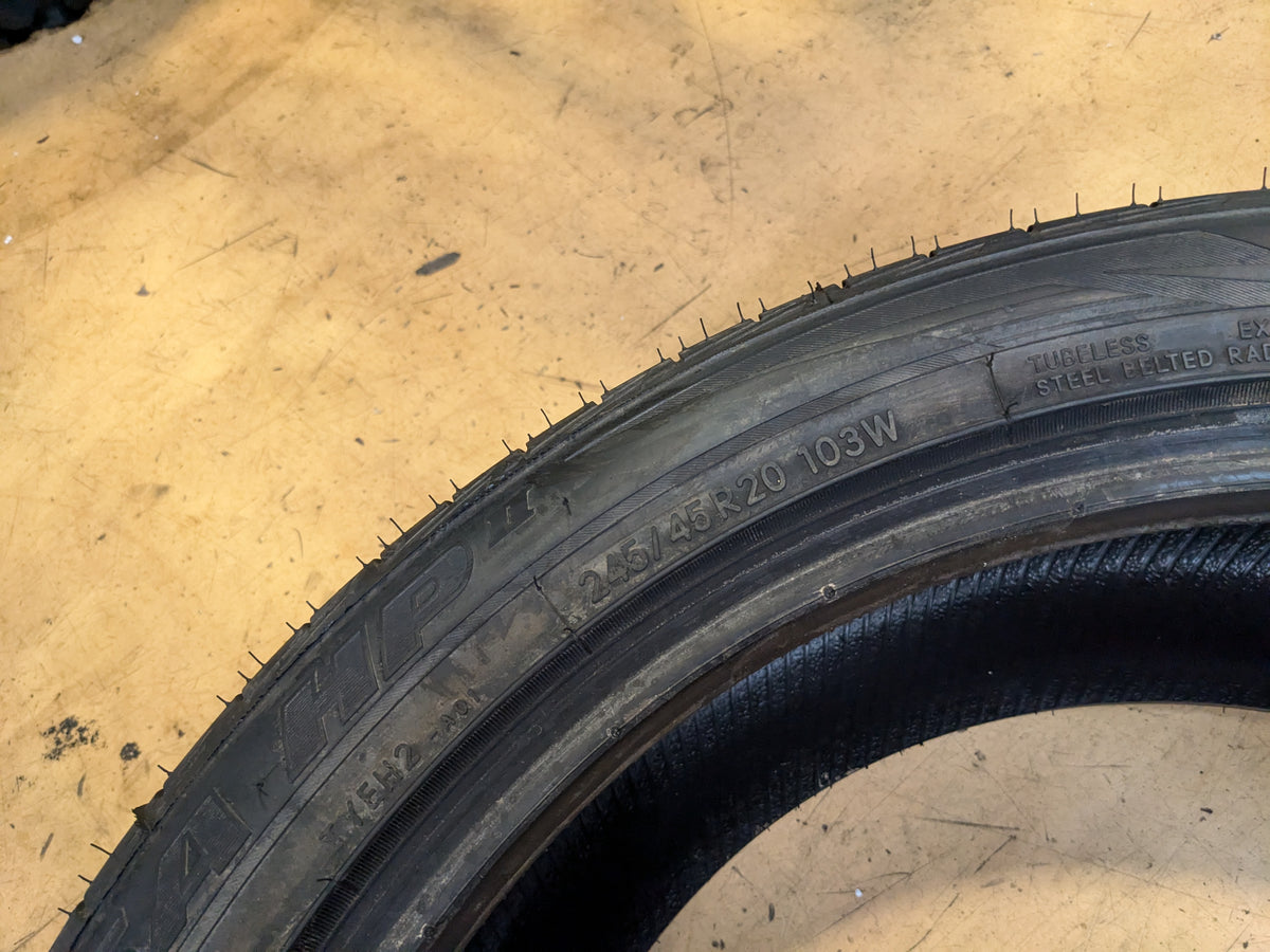TOYO EXTENSA HP II  BSW P 245 45 20 103W XL ALL TERRAIN TIRE 196250