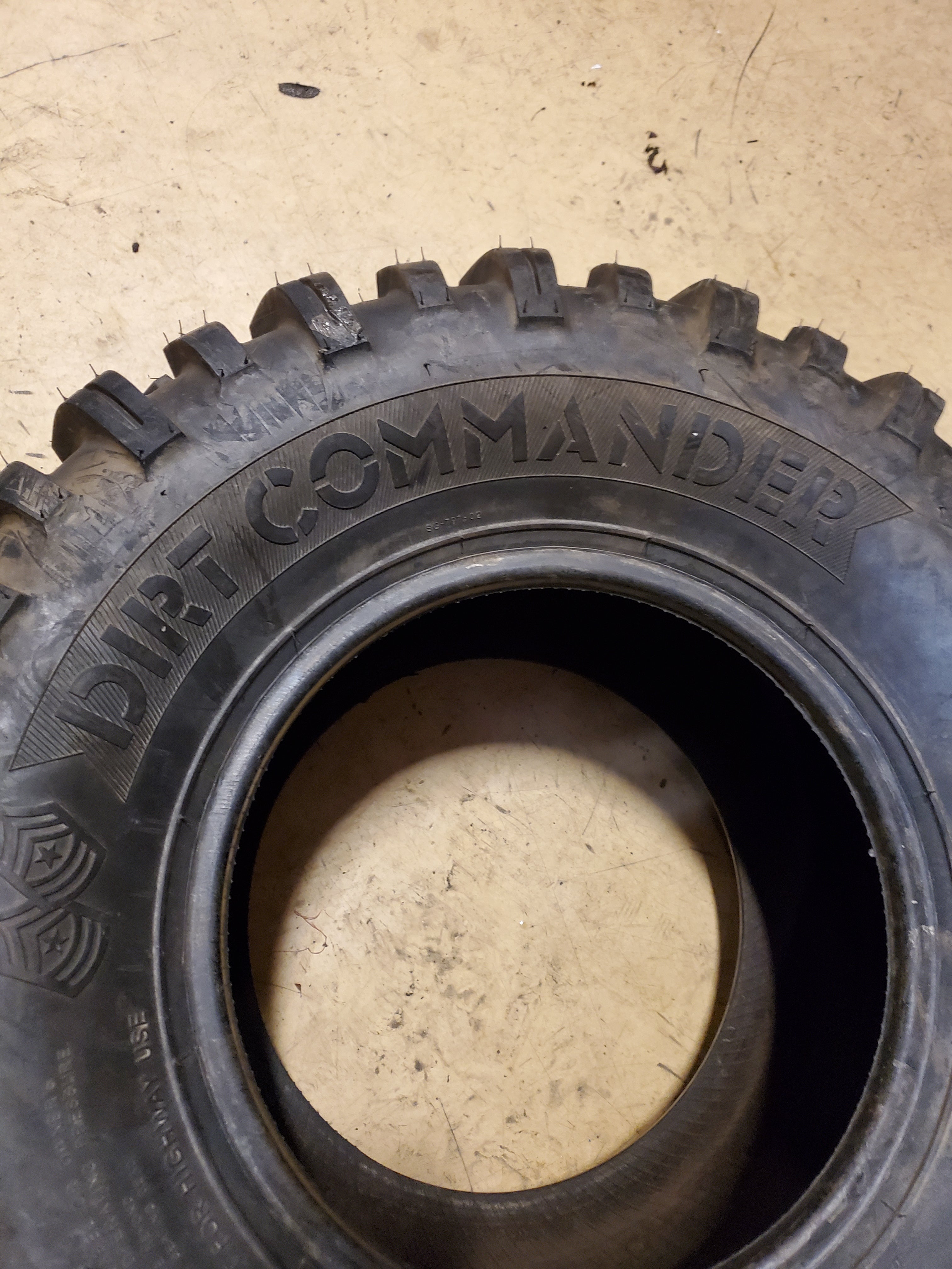 GREENBALL DIRT COMMANDER BSW  27 11 12 8PLY ATV/UTV TIRE AE122711DC
