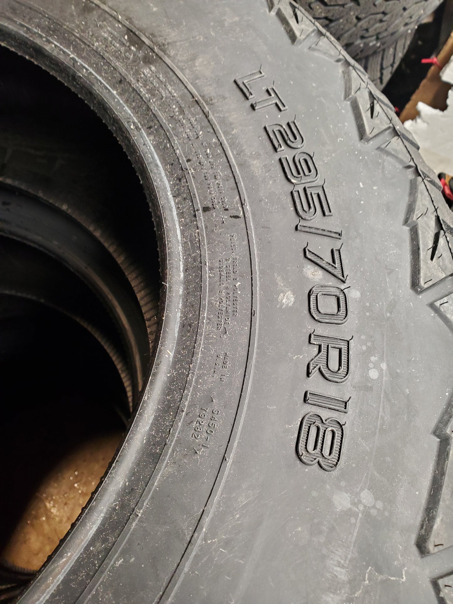 NOKIAN OUTPOST NAT BSW LT 295 70 18 129/126S 10PLY ALL TERRAIN TIRE T432874