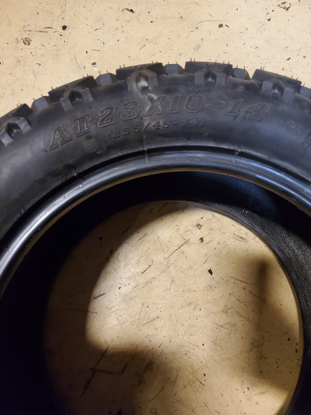 NOS ARISUN X TRAIL BSW AT 23 10 14 79F 6PLY ATV/UTV TIRE AX231014