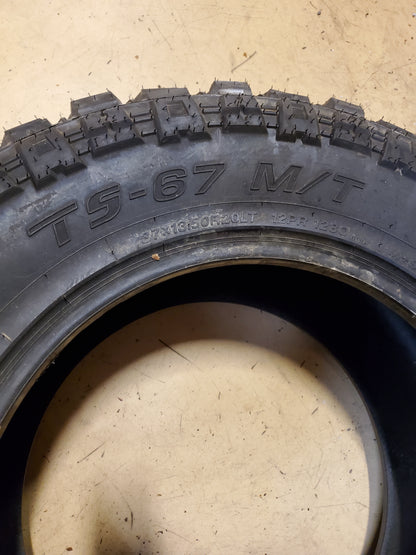 TBB TS-67 M/T BSW LT 37 13.5 20 128Q 12PLY MUD TIRE 840156401678