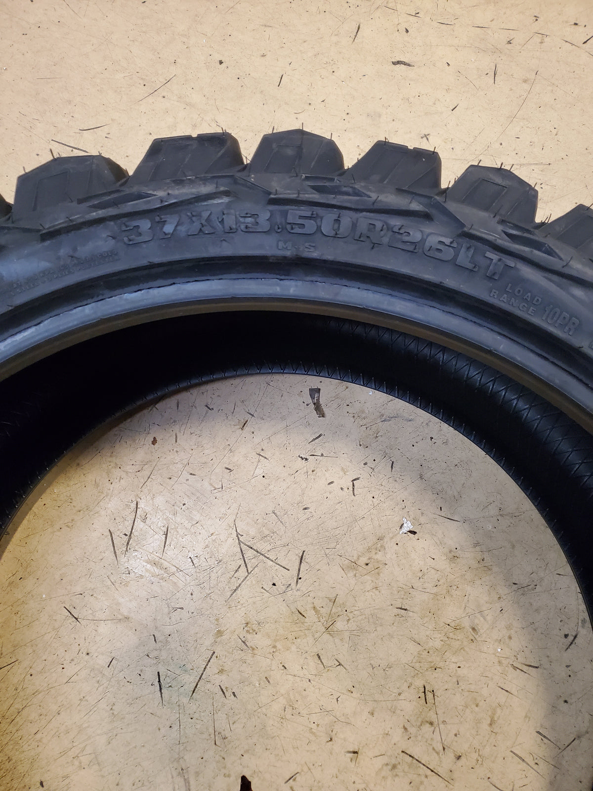 GLADIATOR X COMP M/T BSW LT 37 13.50 26 117Q 10PLY MUD TIRE 1932266373