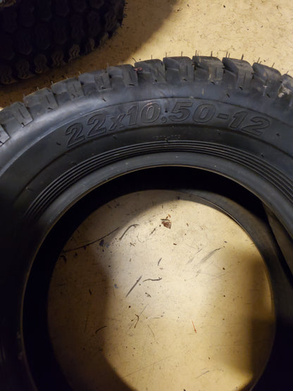 KENDA SUPER TURF BSW 22 10.5 12 4PLY LAWN TIRE N134733799