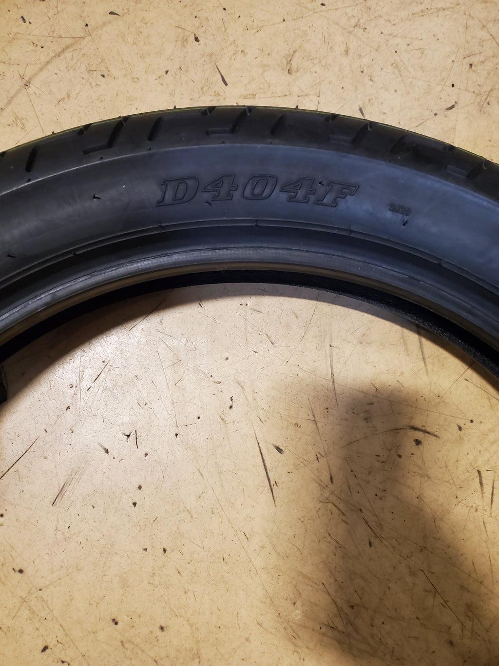 DUNLOP D404F BSW P 110 90 19 62H FRONT MOTORCYCLE TIRE 4333416075