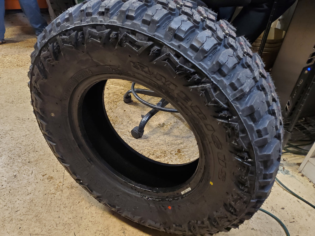 AMERICUS RUGGED M/T BSW LT 245 75 16 120/116Q 10PLY MUD TERRAIN TIRE AMD2455
