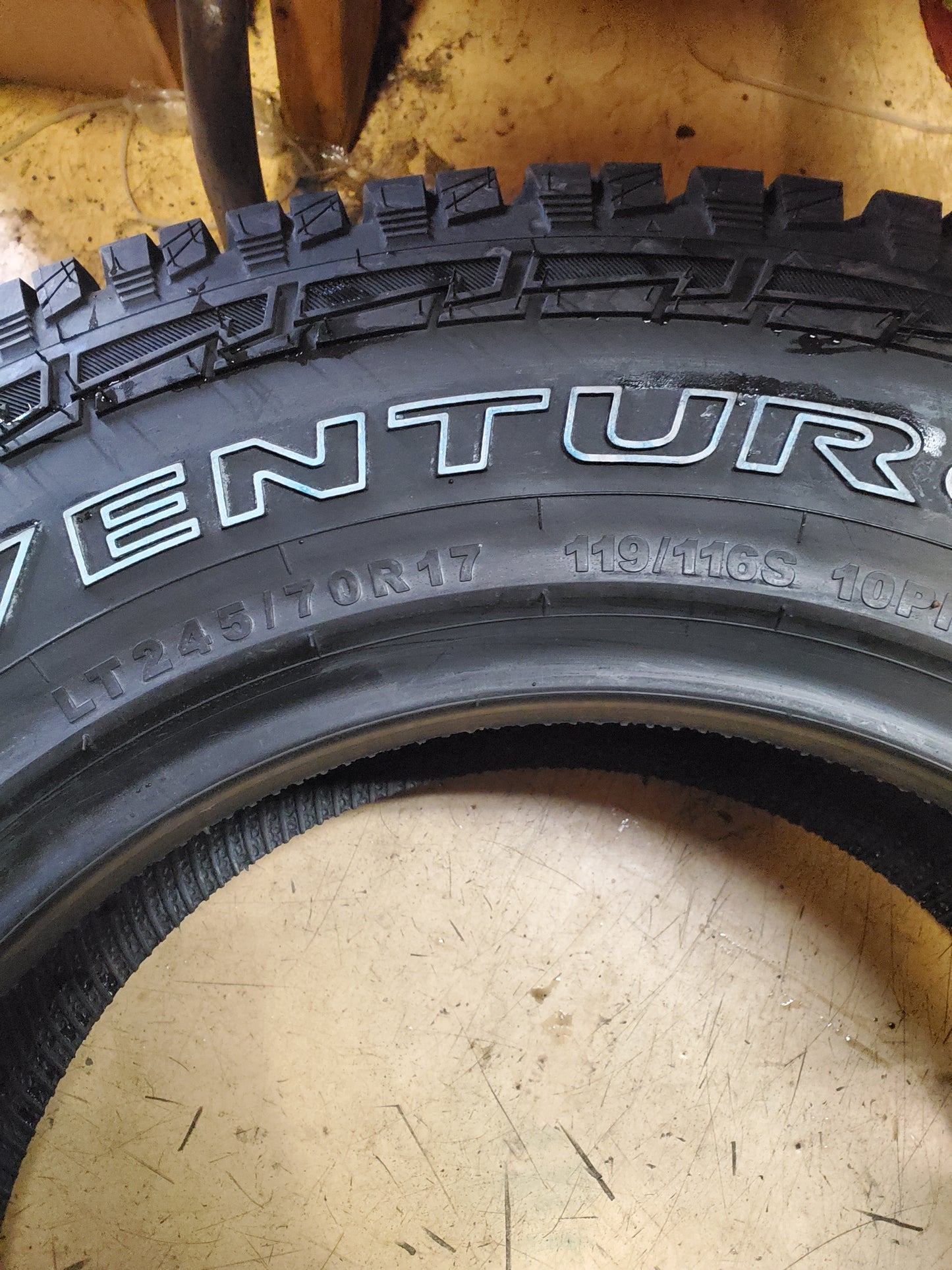 GT RADIAL ADVENTURO AT3 OWL LT 245 70 17 119/116S 10PLY ALL TERRAIN TIRE AS103