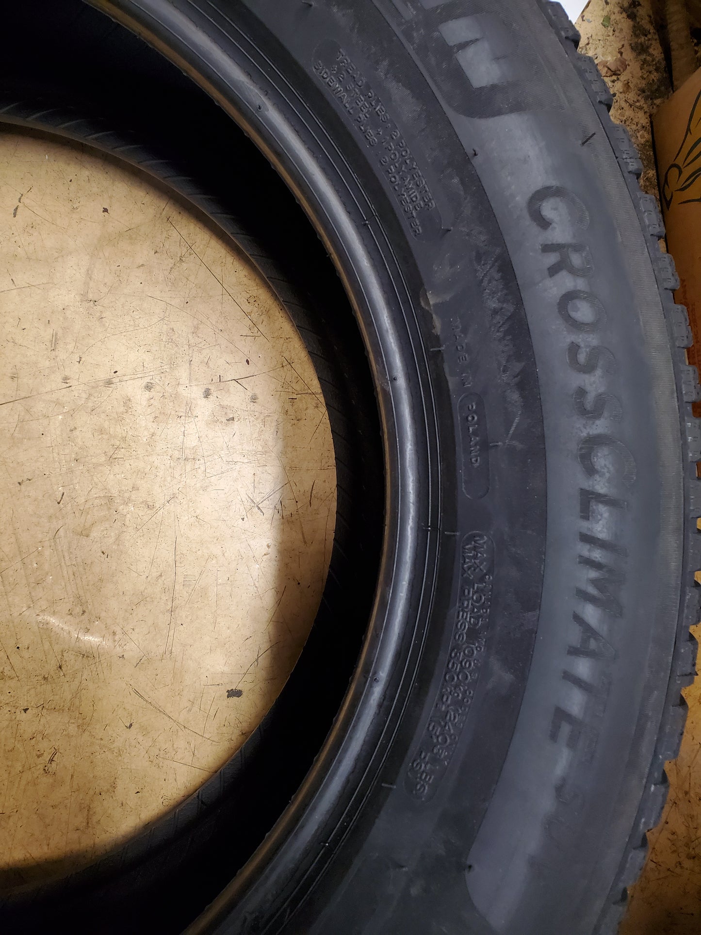 MICHELIN CROSSCLIMATE SUV BSW P 275 55 19 111V ALL SEASON TIRE 34499