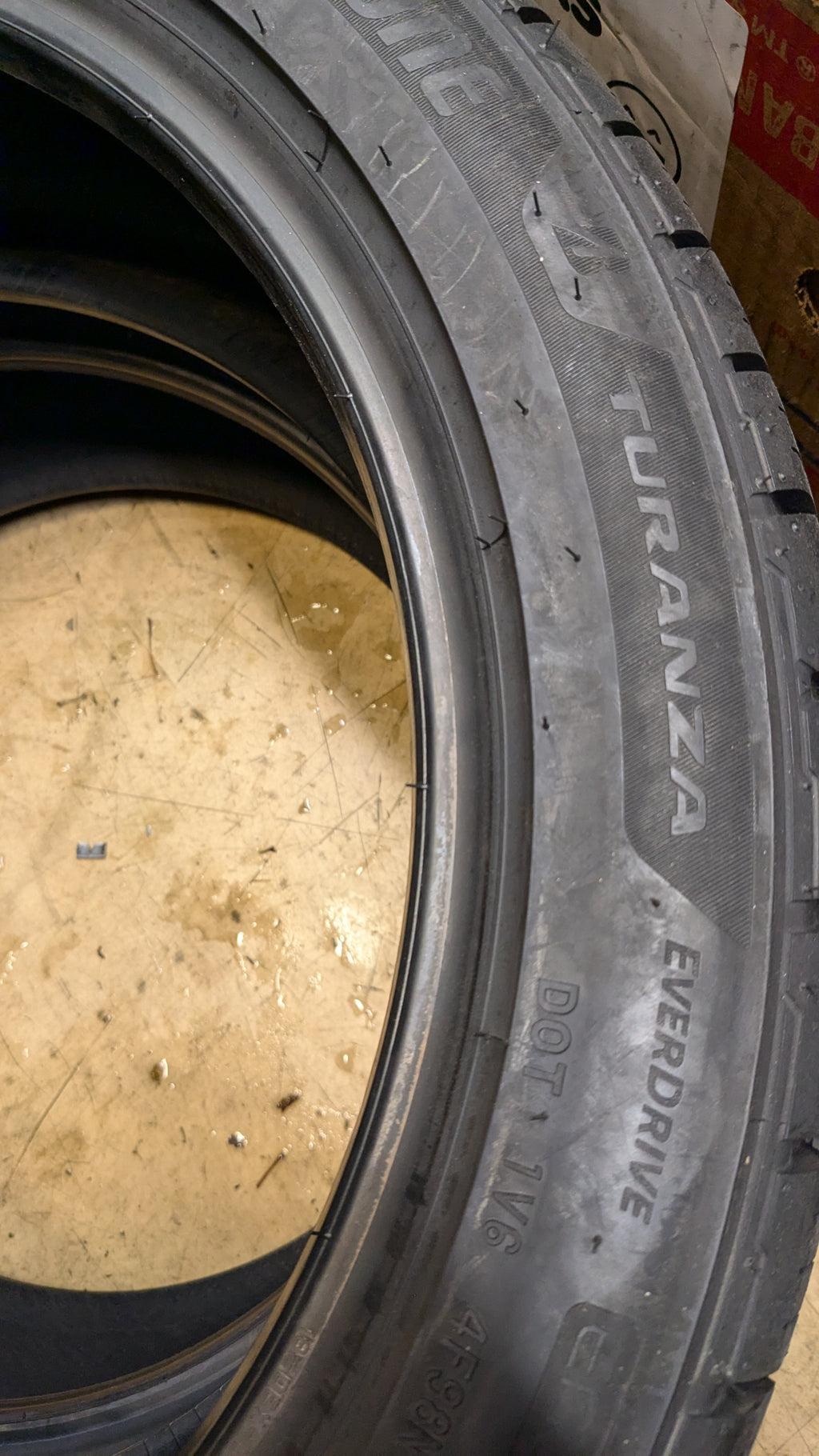 BRIDGESTONE TURANZA EVERDRIVE BSW P 225 45 18 95V XL ALL SEASON TIRE 019396