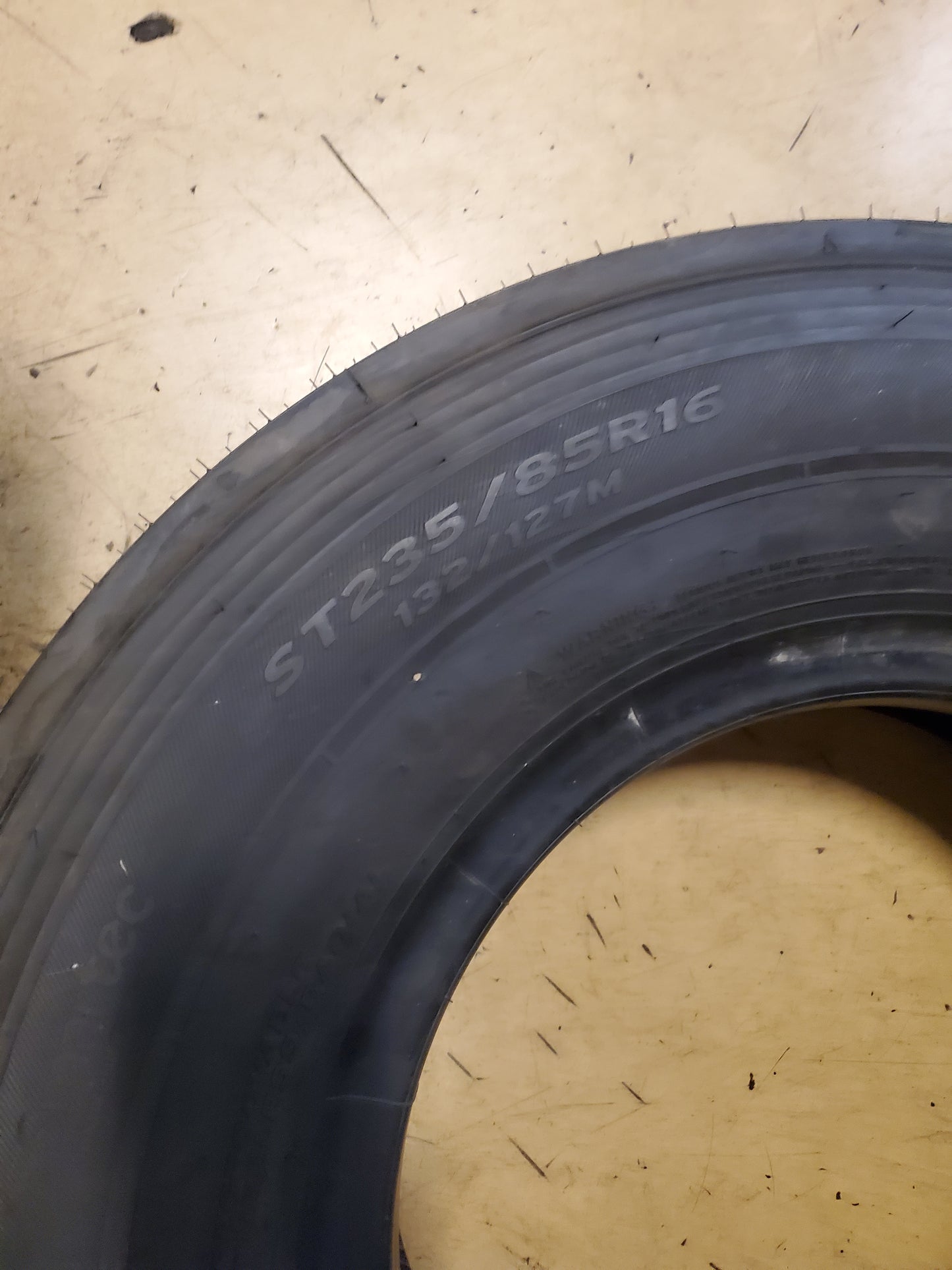 HANKOOK VANTRA TRAILER TH31 BSW ST 235 85 16 132/127M 14PLY TRAILER TIRE 3003734