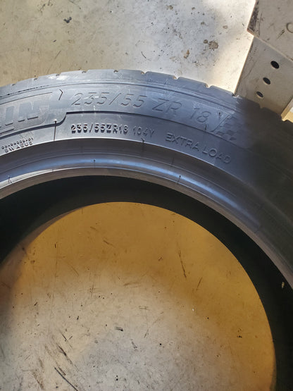 MICHELIN PILOT SPORT A/S 4 BSW P 235 55 18 104Y XL UHP TIRE 97098