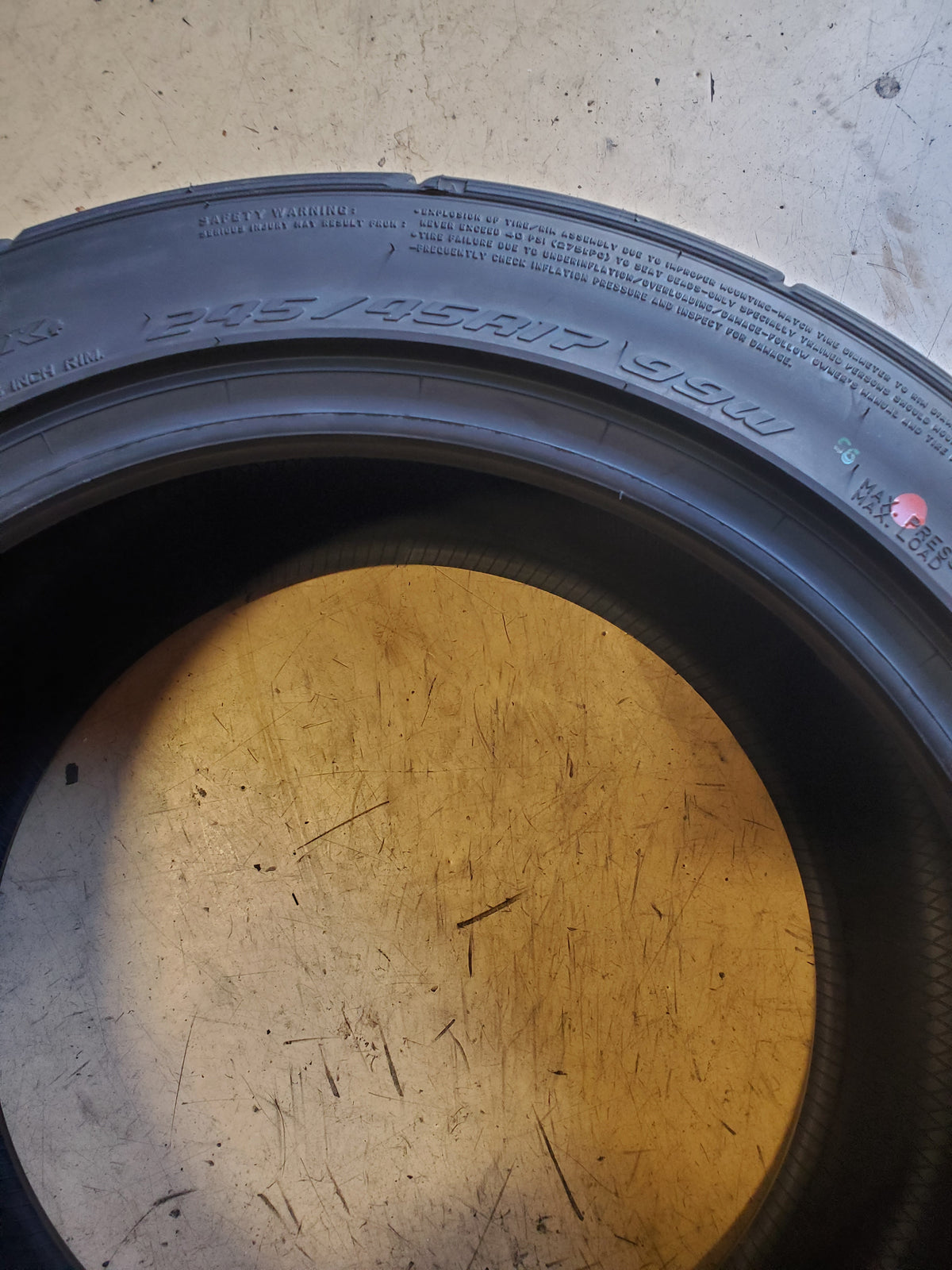 FALKEN AZENIS RT-615K+ BSW P 245 45 17 99W XL UHP TIRE 28534124