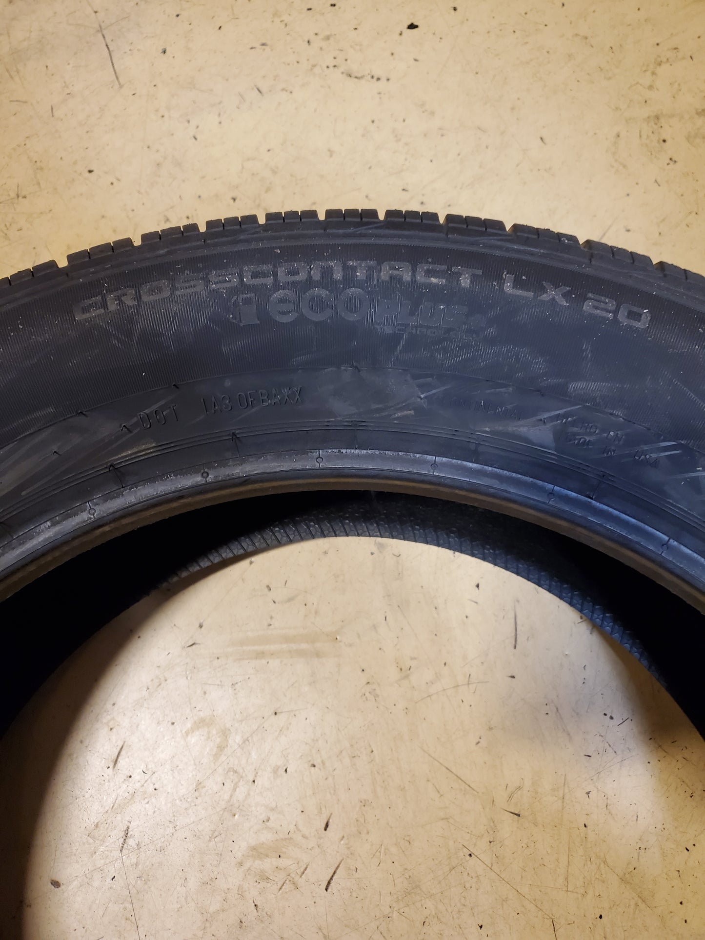 CONTINENTAL CROSSCONTACT LX20 BSW P 255 55 20 107H ALL SEASON TIRE 15571080000