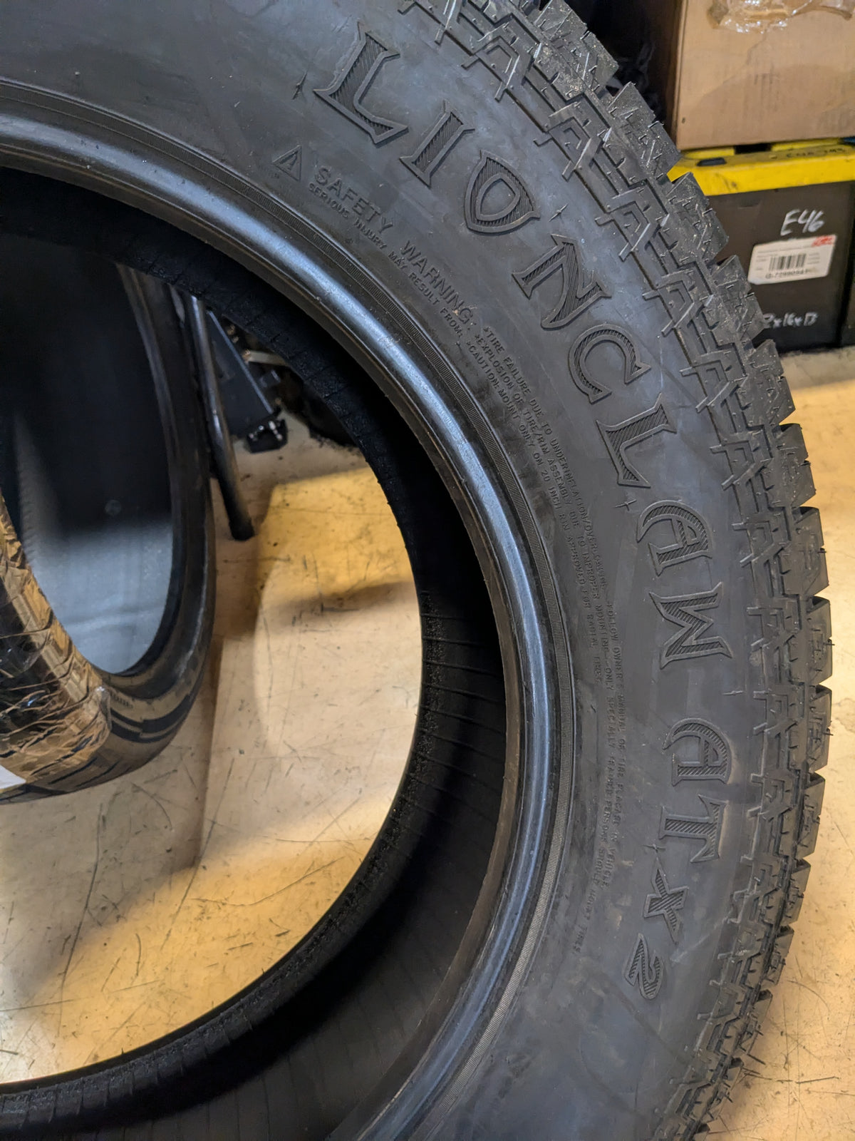 LIONHART LIONCLAW AT X2 LT 275 65 20 126/123S ALL TERRAIN TIRE LHSTATX2065010
