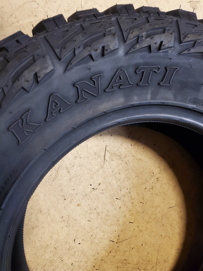 NOS 2 KANATI MUD HOG M/T BSW LT 37 12.5 20 126Q 10PLY MUD TIRE L2037125E252