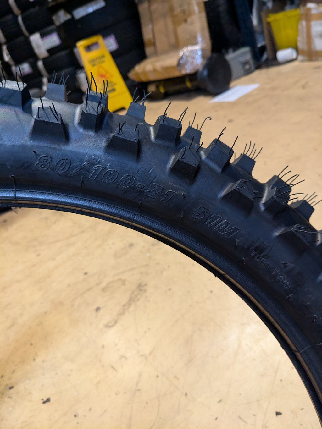 IRC IX-09 GEKKOTA GUMMY 80 100 21 51M MOTORCYCLE TIRE 1937650004