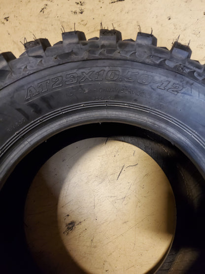 NOS OCELOT P334 BSW AT 23 10.5 12 4PLY GOLF TIRE 748P3340015