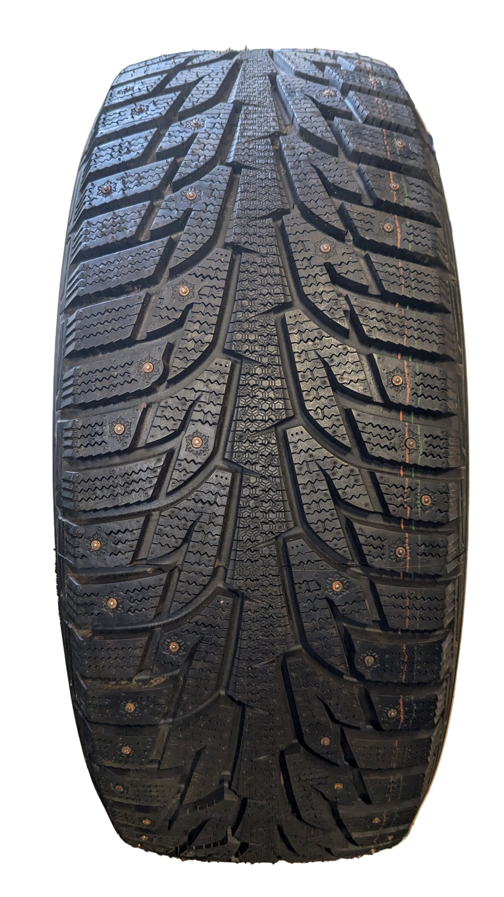 NOS HANKOOK WINTER I PIKE RS STUDDED BSW P 225 55 17 101T XL WINTER TIRE 1014411
