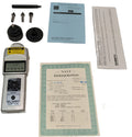 USED SHIMPO DT-205LR COMBINATION LED TACHOMETER, LASER SENSOR, CONTACT ADAPTER FOR USE