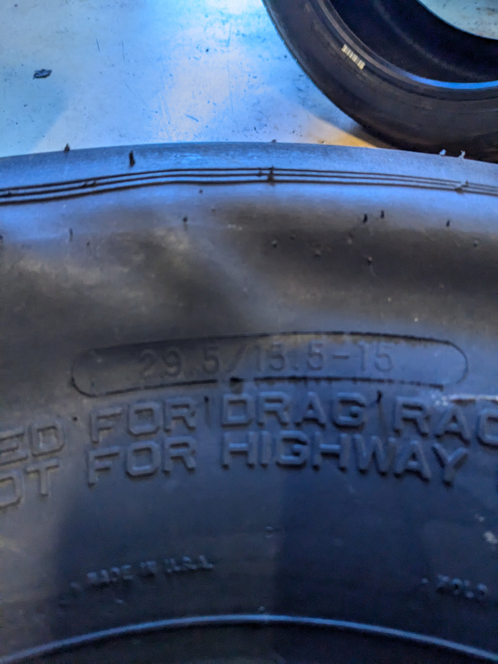 MICKEY THOMPSON ET DRAG SLICK 29.5 13.5 15 M5 DRAG SLICK TIRE 94 OD 250834