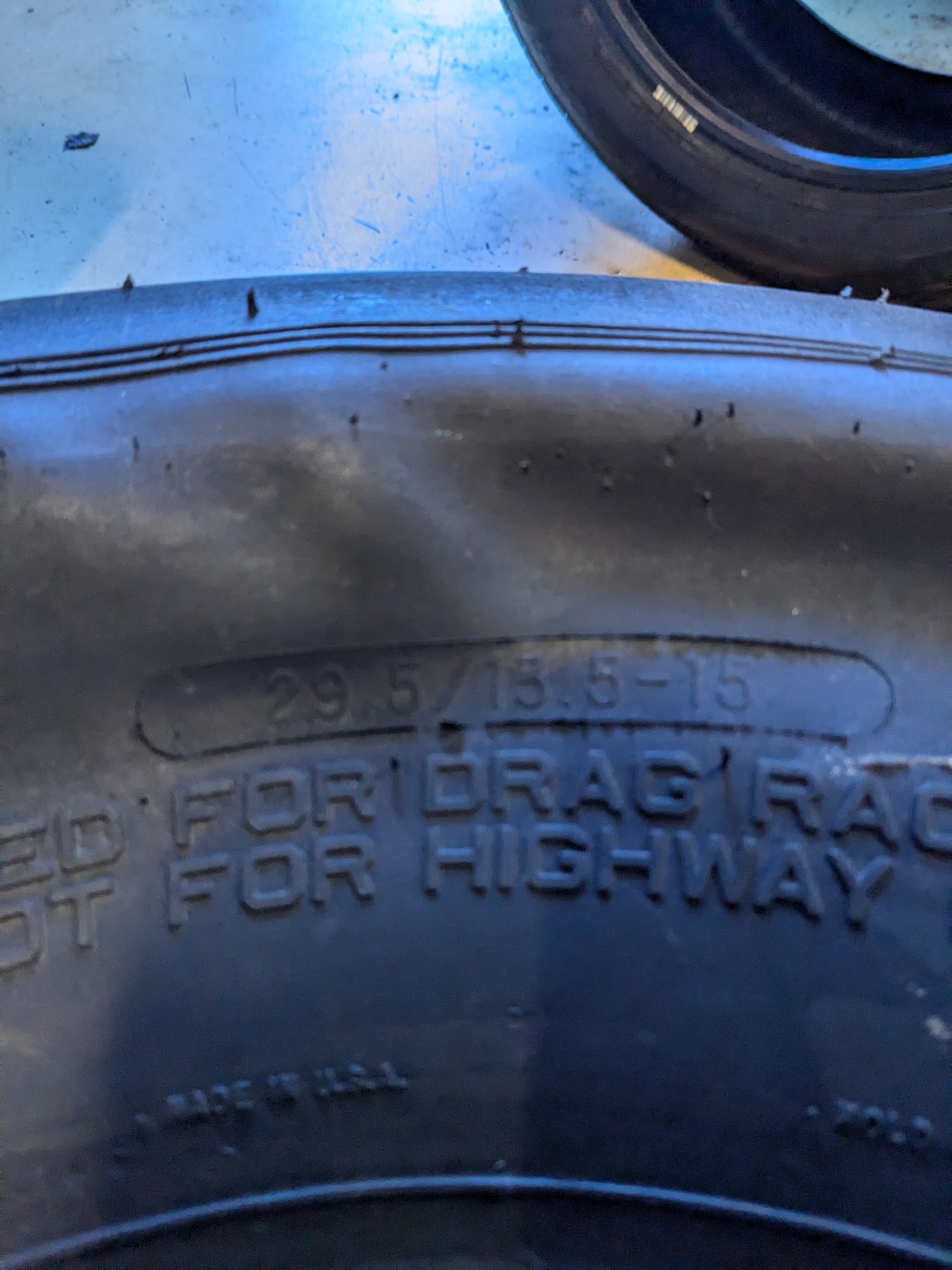 MICKEY THOMPSON ET DRAG SLICK 29.5 13.5 15 M5 DRAG SLICK TIRE 94 OD 250834