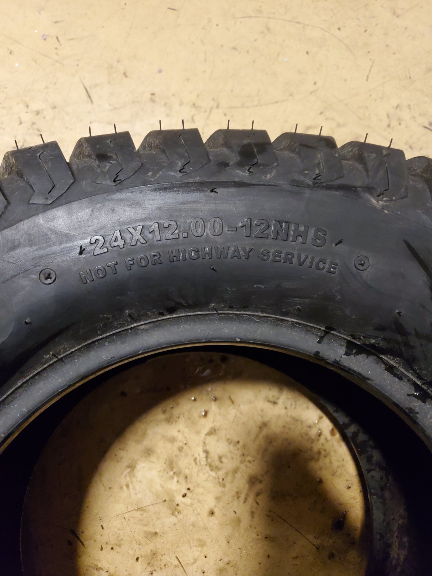 KENDA TURF 505 K505 BSW 24 12.00 12 NHS 6PLY LAWN MOWER TIRE 25112004