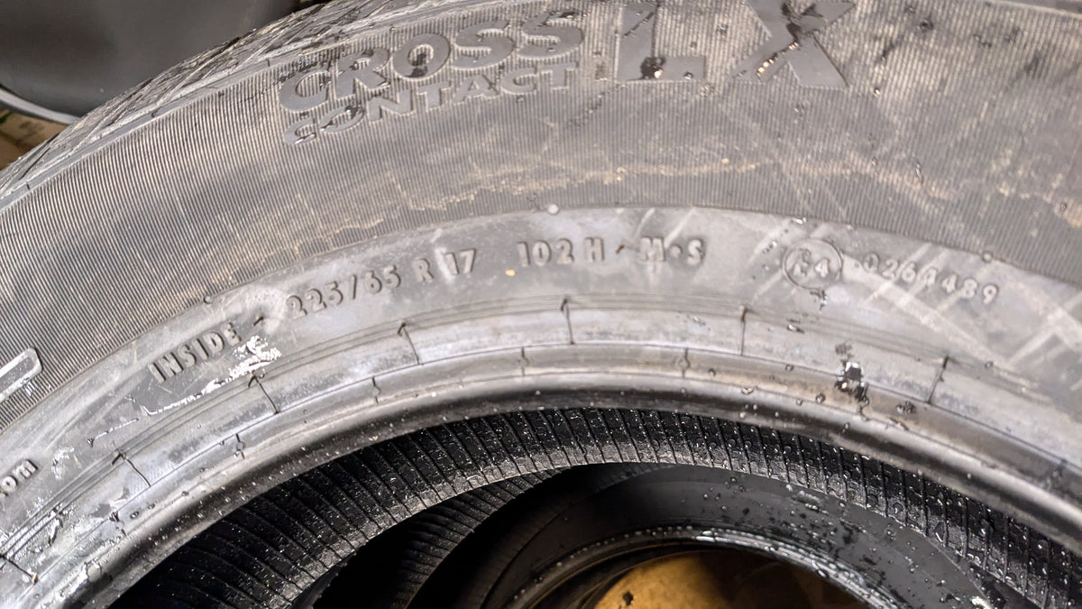 CONTINENTAL CONTICROSSCONTACT LX BSW P 225 65 17 102H TIRE 04320110000