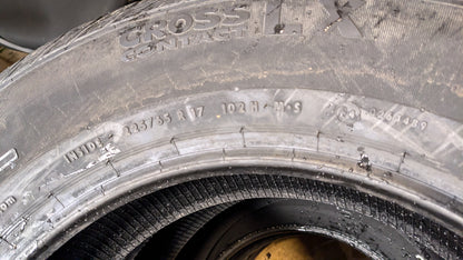 CONTINENTAL CONTICROSSCONTACT LX BSW P 225 65 17 102H TIRE 04320110000