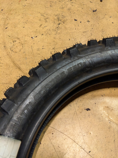 NEW OLD STOCK BRIDGESTONE BATTLECROSS ENDURO E50 BSW 120 90 18 65P REAR MOTORCYCLE TIRE 011452