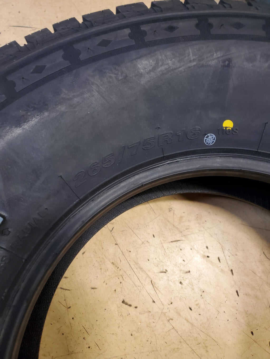 2 TRAIL GUIDE ALL TERRAIN BSW P 265 75 16 116S TIRE TGT81