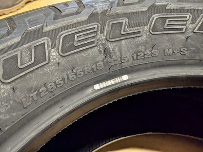 BRIDGESTONE DUELER A/T REVO 3 BSW LT 285 65 18 125/122S E ALL TERRAIN TIRE 007115
