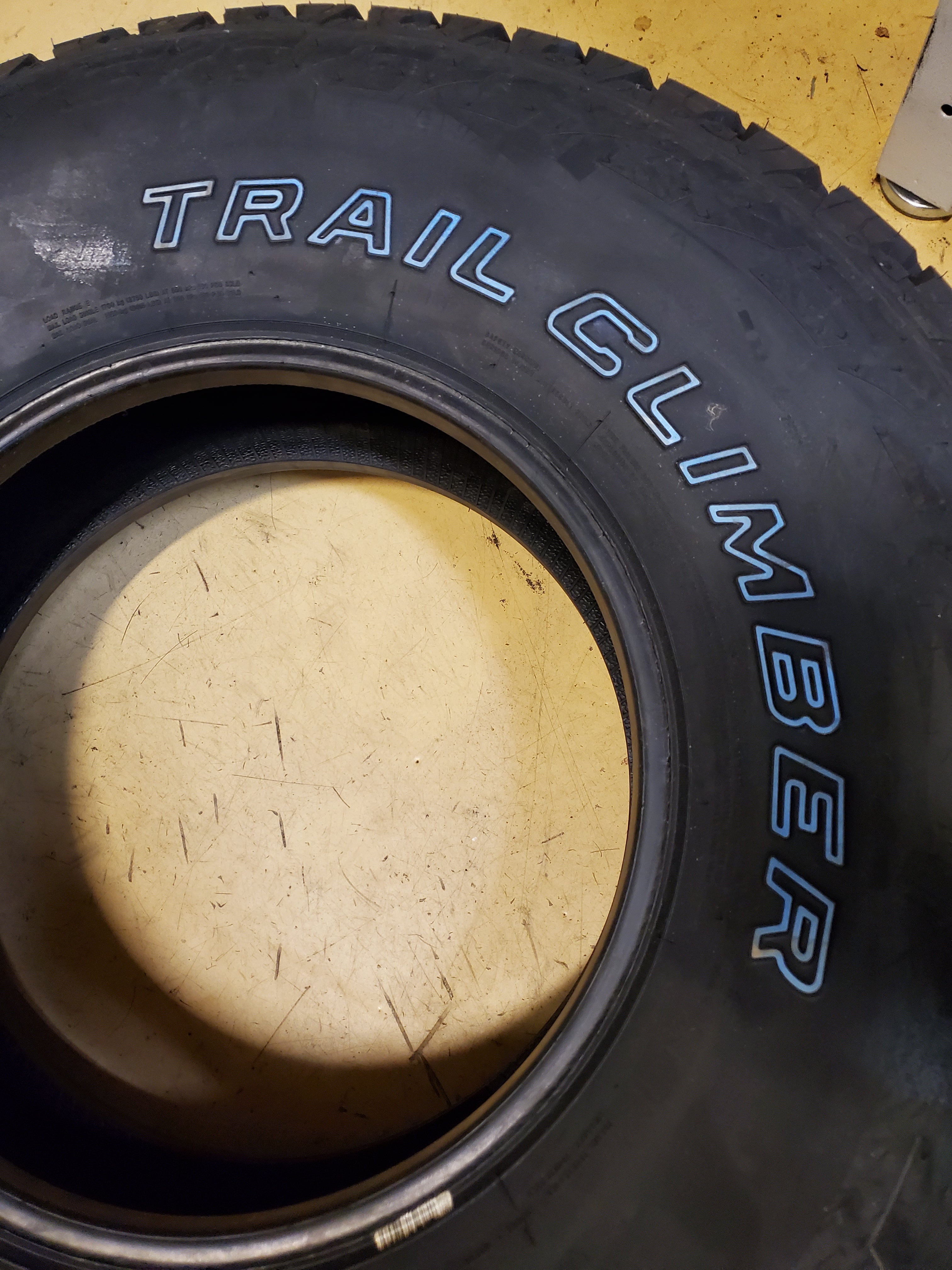SUMMIT TRAIL CLIMBER AT OWL LT 285 75 16 126/123S 10PLY ALL TERRAIN TIRE 261720