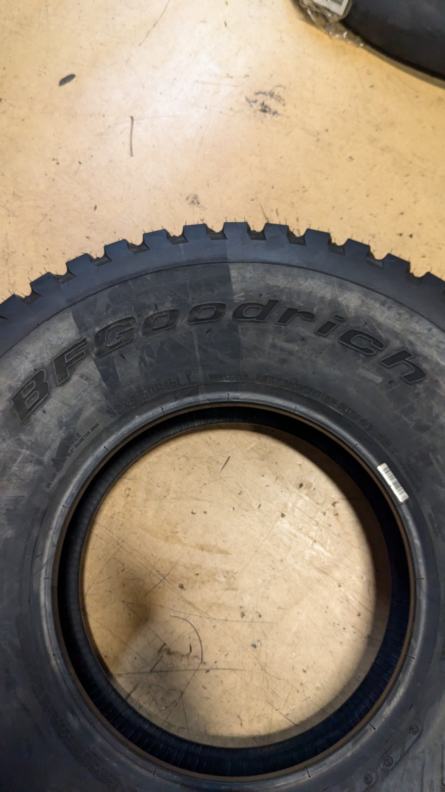 BFGOODRICH ALL TERRAIN KDR3 BSW LT 32 9.5 15 114R 6PLY ALL TERRAIN TIRE 12782