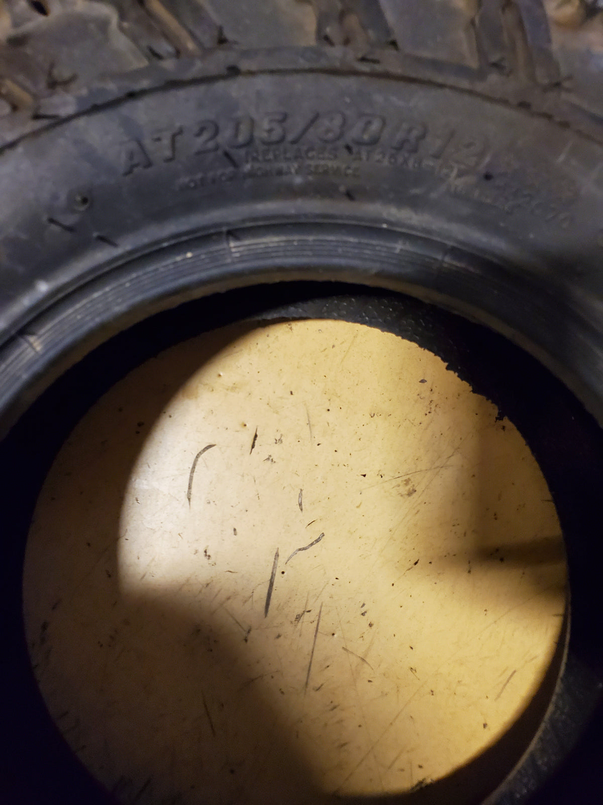 ITP HOLESHOT ATRS BSW AT 205 80 12 ATV/UTV TIRE 532070