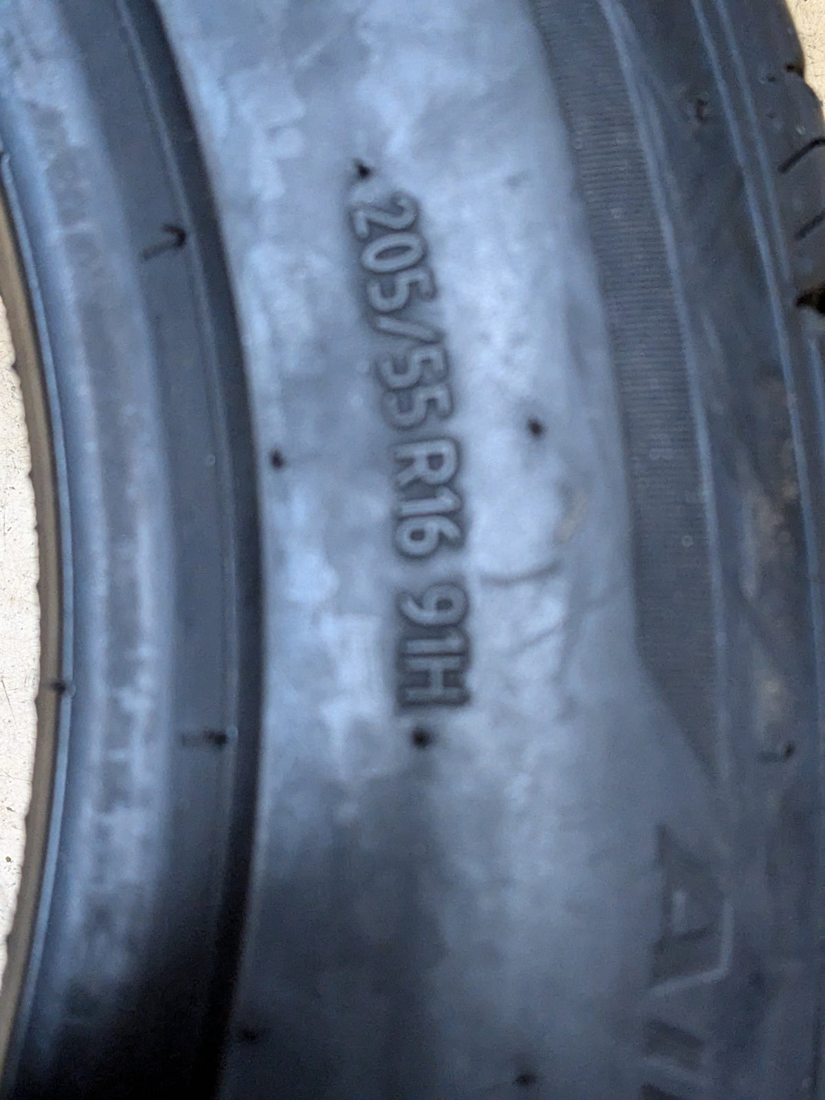 4 BFGOODRICH ADVANTAGE CONTROL A/S P 205 55 16 91H SL ALL SEASON TIRES 90759