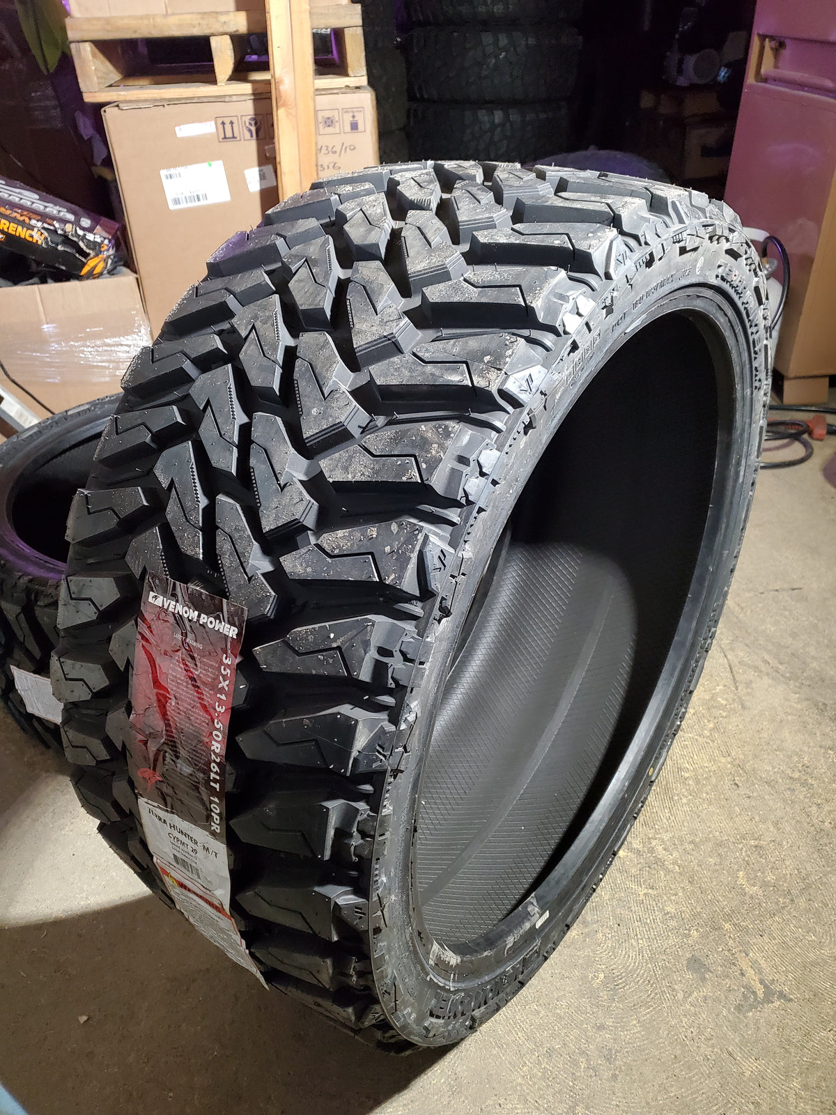 2 VENOM POWER TERRA HUNTER M/T BSW LT 35 13.5 26LT 118Q 10PLY MUD TERRAIN TIRE CVPMT29