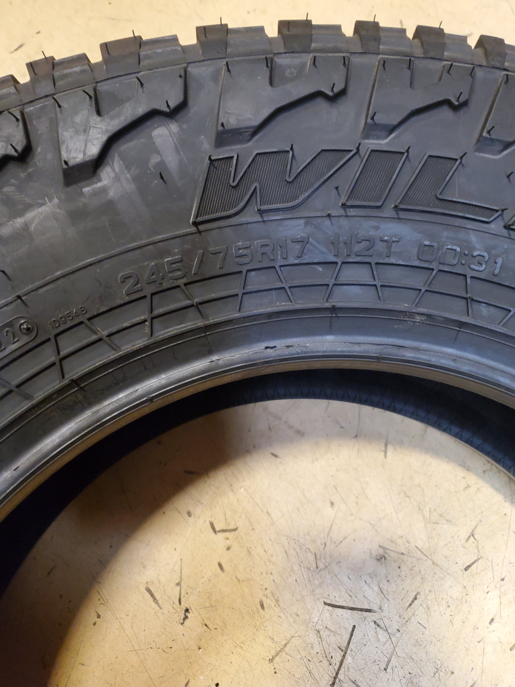 FALKEN WILDPEAK AT3W BSW P 245 75 17 112T ALL TERRAIN TIRE 28034764