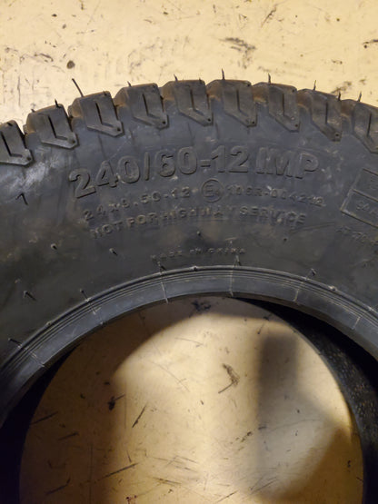 CARLISLE TURF MASTER BSW 24 9.5 12 4PLY LAWN TIRE 511434