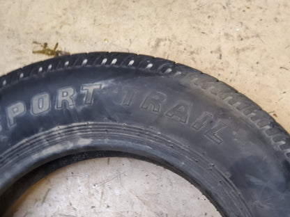 USED 10/32’’ CARLISLE SPORT TRAIL BSW 205 75 15 6PLY TRAILER TIRE 5193381
