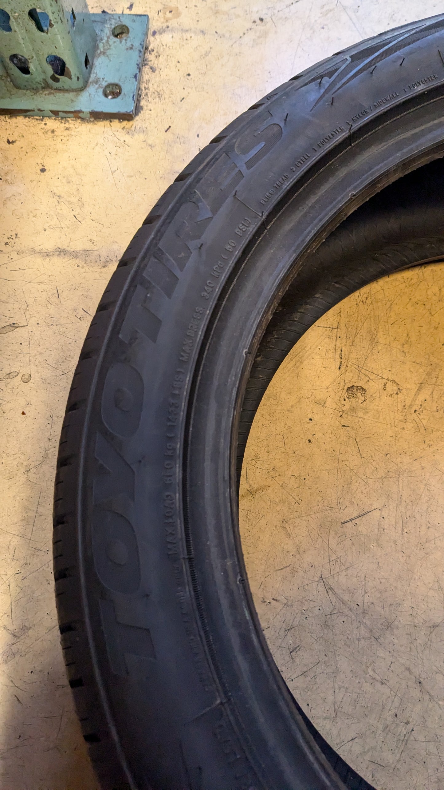 TOYO PROXES SPORT A/S PLUS BSW P 205 50 17 93W XL UHP ALL SEASON TIRE 223460