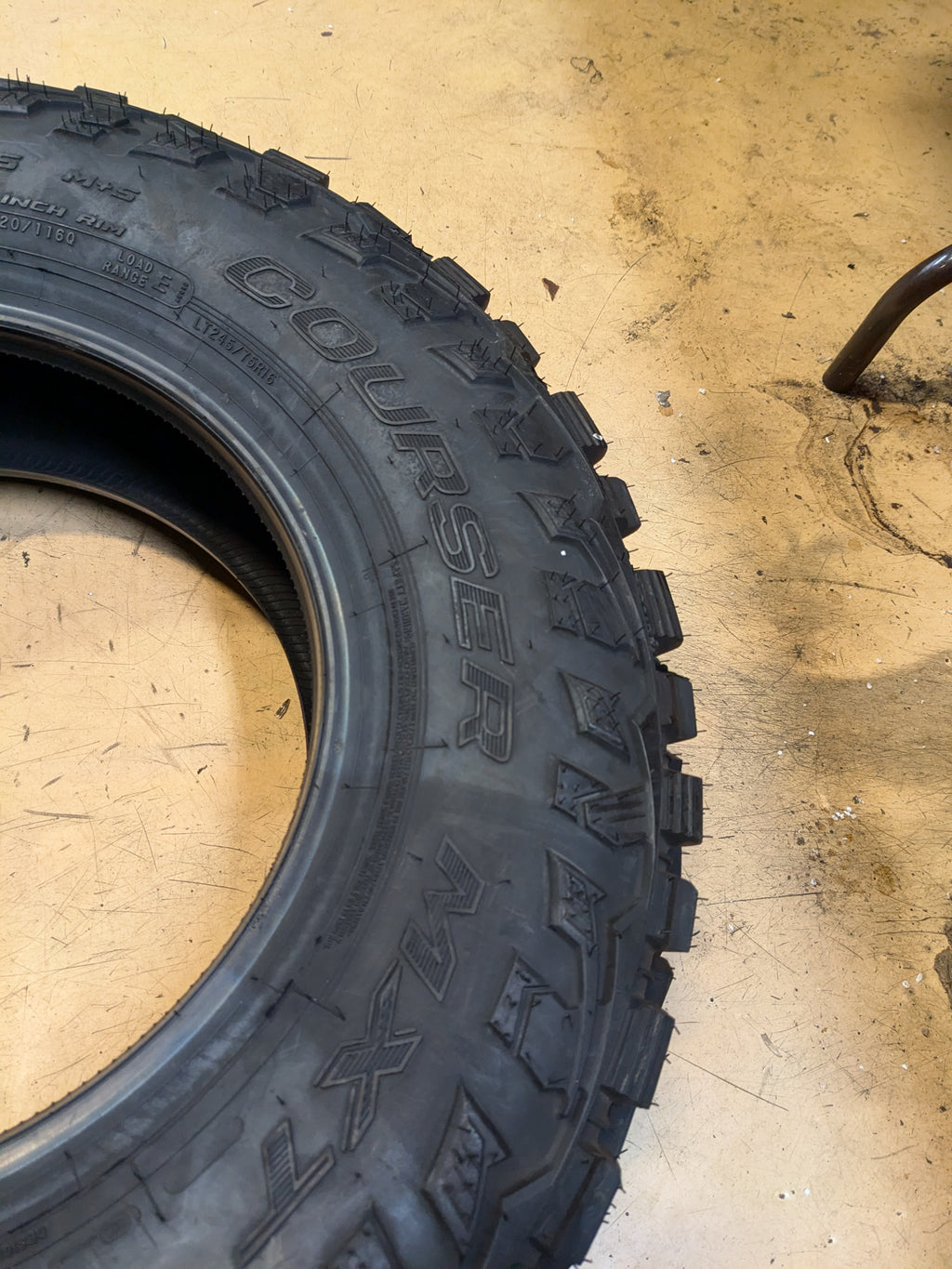 MASTERCRAFT COURSER MXT BSW LT 245 75 16 120/116Q LRE 10PLY TIRE 90000020121 MUD TERRAIN