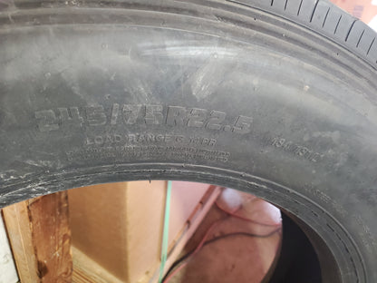 HERCULES STRONG GUARD HRA BSW LT 245 75 22.5 134/131L 14PLY ALL POSITION TIRE 98523